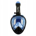 Maska do Nurkowania Snorkelingu MASTER Pełnotwarzowa S-M Black MASTER SPORT s.r.o.