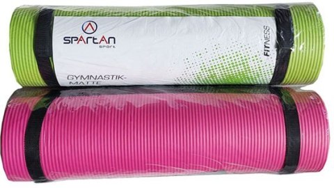 Mata Do Ćwiczeń Zielona 180 x 60 x 0,8 cm Spartan Sport Mata Do Ćwiczeń Zielona 180 x 60 x 0,8 cm Spartan Sport