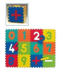 Mata Do Zabawy Dla Dzieci CYFERKI 30 x 30 x 1,2 cm Spartan Sport