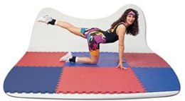 Mata Puzzle Czerwono-Niebieska 100 x 100 x 2 cm Spartan Sport