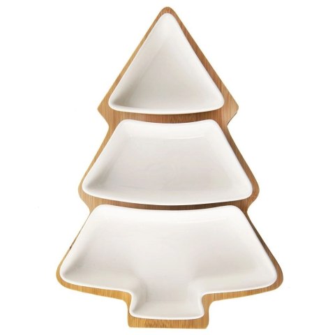 Miseczki na przekąski porcelanowe białe WHITELINE 28 cm 4 el. Orion Miseczki na przekąski porcelanowe białe WHITELINE 28 cm 4 el. Orion