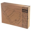 Miseczki na przekąski porcelanowe białe WHITELINE 28 cm 4 el. Orion