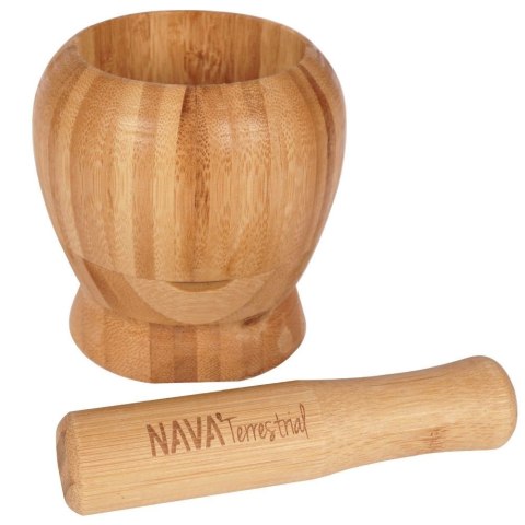 MOŹDZIERZ BAMBUSOWY DREWNIANY DO PRZYPRAW PESTO MOŹDZIERZ BAMBUSOWY DREWNIANY DO PRZYPRAW PESTO