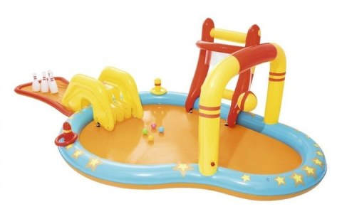 Nadmuchiwany Plac Zabaw 435 x 213 cm BESTWAY Z Basenem Bestway Nadmuchiwany Plac Zabaw 435 x 213 cm BESTWAY Z Basenem Bestway