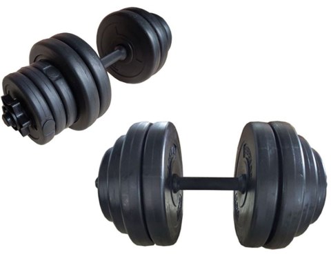 Zestaw Hantli Cementowych 10 kg Spartan Sport Zestaw Hantli Cementowych 10 kg Spartan Sport