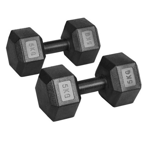Zestaw Hantli Ciężarków Spartan 2 x 5 Kg Spartan Sport Zestaw Hantli Ciężarków Spartan 2 x 5 Kg Spartan Sport