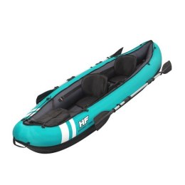 Zestaw Kajak Dwuosobowy Dmuchany Pompowany Wiosła Pompka Torba 330 x 86 cm Bestway