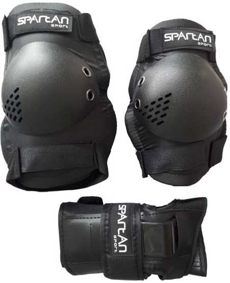 Zestaw ochraniaczy 6 sztuk - S Spartan Sport Zestaw ochraniaczy 6 sztuk - S Spartan Sport