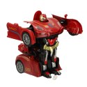 Samochód zdalnie sterowany Transformer Revolt TRANSFORMING ROBOT RACER czerwony