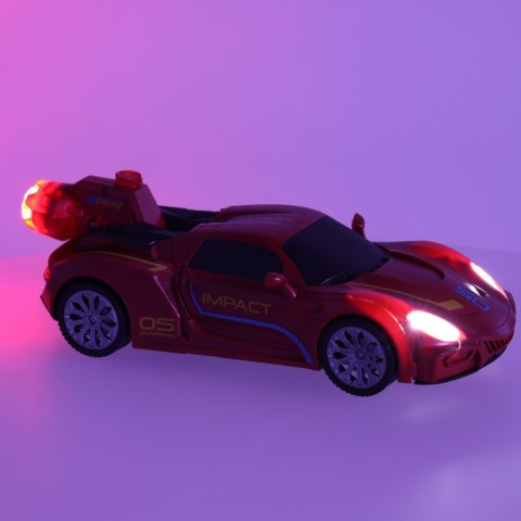 Samochód zdalnie sterowany Transformer Revolt TRANSFORMING ROBOT RACER czerwony Samochód zdalnie sterowany Transformer Revolt TRANSFORMING ROBOT RACER czerwony