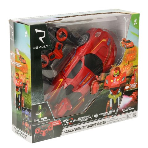 Samochód zdalnie sterowany Transformer Revolt TRANSFORMING ROBOT RACER czerwony Samochód zdalnie sterowany Transformer Revolt TRANSFORMING ROBOT RACER czerwony