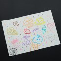 Markery akrylowe do tkanin kamieni pisaki flamastry mazaki wodoodporne DIY 12 szt.