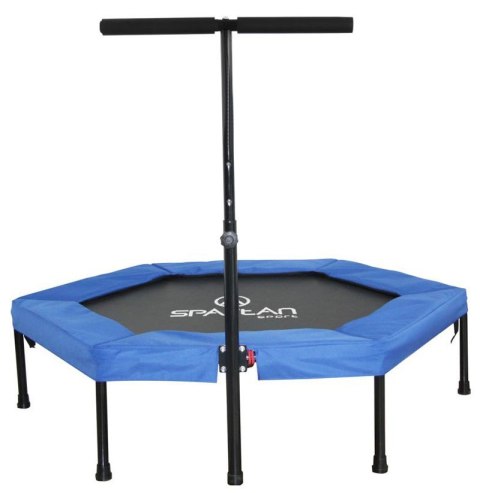 Trampolina Sześciokątna Fitness Z Uchwytem o śr.136 cm Spartan Sport Trampolina Sześciokątna Fitness Z Uchwytem o śr.136 cm Spartan Sport