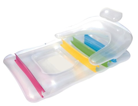 Dmuchany Fotel Materac do Pływania Leżak do Basenu BESTWAY 165x89 cm