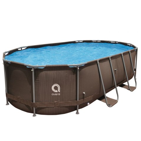 Basen Ogrodowy JILONG Super Rattan 427x275x100 cm JILONG Basen Ogrodowy JILONG Super Rattan 427x275x100 cm JILONG