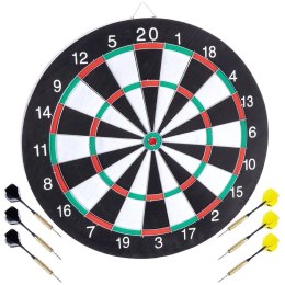 Tarcza do gry w darta drewniana dwustronna 42 cm Master Darts