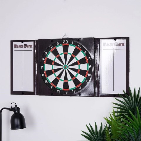 Tarcza do gry w darta drewniana dwustronna 42 cm Master Darts Tarcza do gry w darta drewniana dwustronna 42 cm Master Darts