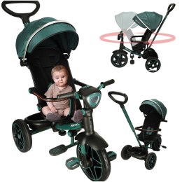 Rowerek trójkołowy TRIKE FIX Elite 2w1 rower spacerówka 6w1 zielony