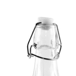 Butelka szklana kwadratowa na alkohol wino nalewkę likier syrop z korkiem klipsem 0,53 l Grupa Orion Sp. z o.o.