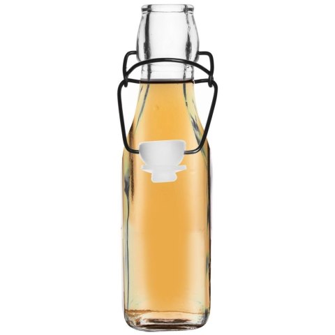 Butelka szklana kwadratowa z klipsem korkiem na oliwę alkohol syrop 0,29 l Grupa Orion Sp. z o.o. Butelka szklana kwadratowa z klipsem korkiem na oliwę alkohol syrop 0,29 l Grupa Orion Sp. z o.o.