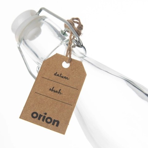 Butelka z klipsem szklana 160 ml Grupa Orion Sp. z o.o. Butelka z klipsem szklana 160 ml Grupa Orion Sp. z o.o.