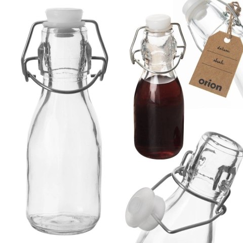Butelka z klipsem szklana 160 ml Grupa Orion Sp. z o.o. Butelka z klipsem szklana 160 ml Grupa Orion Sp. z o.o.