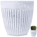 Doniczka ceramiczna biała 11,5 cm Grupa Orion Sp. z o.o.