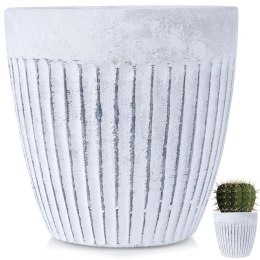 Doniczka ceramiczna biała 11,5 cm Grupa Orion Sp. z o.o.