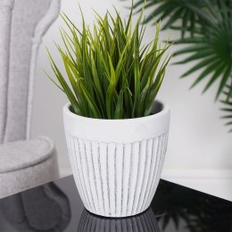 Doniczka ceramiczna biała 11,5 cm Grupa Orion Sp. z o.o.
