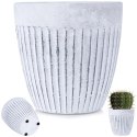 Doniczka ceramiczna biała 11,5 cm Grupa Orion Sp. z o.o.