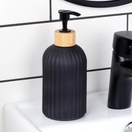 Dozownik do mydła szklany czarny 400 ml Grupa Orion Sp. z o.o.