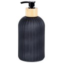 Dozownik do mydła szklany czarny 400 ml Grupa Orion Sp. z o.o.