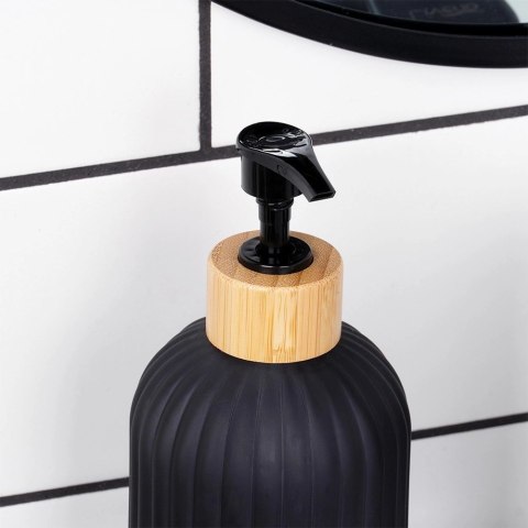 Dozownik do mydła szklany czarny 400 ml Grupa Orion Sp. z o.o. Dozownik do mydła szklany czarny 400 ml Grupa Orion Sp. z o.o.