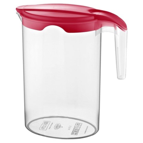Dzbanek do napojów wody soku plastikowy z pokrywką miarką dzióbkiem uchwytem1,75 l Grupa Orion Sp. z o.o. Dzbanek do napojów wody soku plastikowy z pokrywką miarką dzióbkiem uchwytem1,75 l Grupa Orion Sp. z o.o.