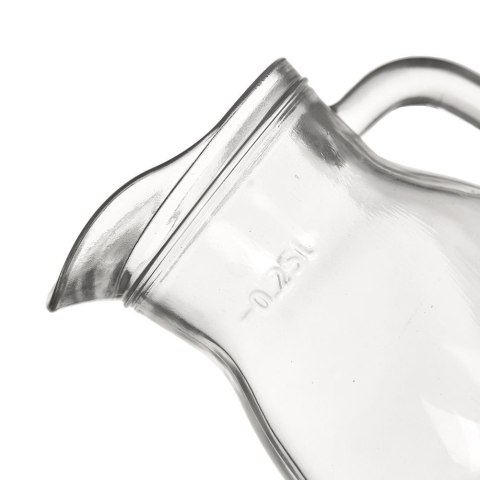 Dzbanek szklany do napojów z uchwytem 250 ml Grupa Orion Sp. z o.o. Dzbanek szklany do napojów z uchwytem 250 ml Grupa Orion Sp. z o.o.