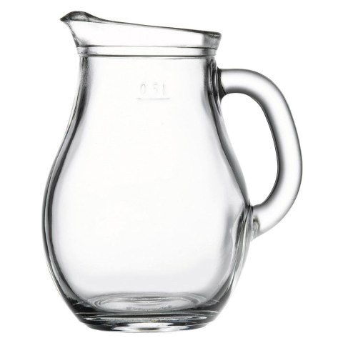 Dzbanek szklany do wody kompotu napojów lemoniady z uchwytem 0,5 l Grupa Orion Sp. z o.o. Dzbanek szklany do wody kompotu napojów lemoniady z uchwytem 0,5 l Grupa Orion Sp. z o.o.