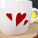 Filiżanka do kawy espresso ceramiczna serce 80 ml Grupa Orion Sp. z o.o.