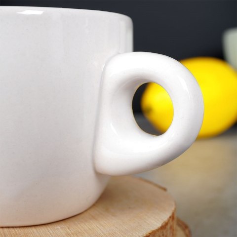 Filiżanka do kawy espresso ceramiczna serce 80 ml Grupa Orion Sp. z o.o. Filiżanka do kawy espresso ceramiczna serce 80 ml Grupa Orion Sp. z o.o.