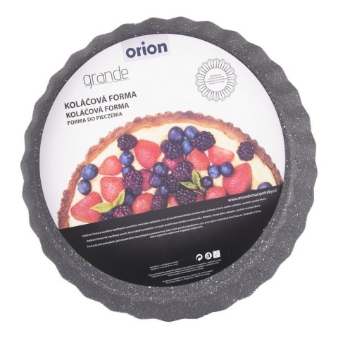 Forma do pieczenia tarty pizzy na tartę granitowa GRANDE 28 cm Grupa Orion Sp. z o.o. Forma do pieczenia tarty pizzy na tartę granitowa GRANDE 28 cm Grupa Orion Sp. z o.o.