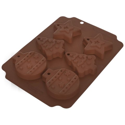 Forma foremka silikonowa do pieczenia ciastek świąteczna bombki choinka gwiazda Grupa Orion Sp. z o.o. Forma foremka silikonowa do pieczenia ciastek świąteczna bombki choinka gwiazda Grupa Orion Sp. z o.o.
