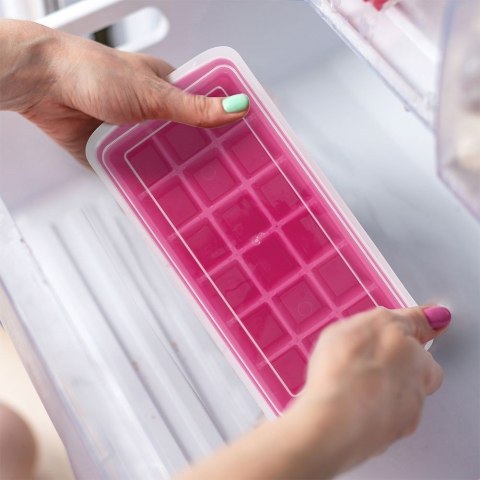 Forma na lód kostki lodu do kostek z pojemnikiem i łopatką 18 kostek Grupa Orion Sp. z o.o. Forma na lód kostki lodu do kostek z pojemnikiem i łopatką 18 kostek Grupa Orion Sp. z o.o.