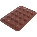 Forma silikonowa do pieczenia ciastek orzeszków orzechów foremka orzechy 20 sztuk Grupa Orion Sp. z o.o.
