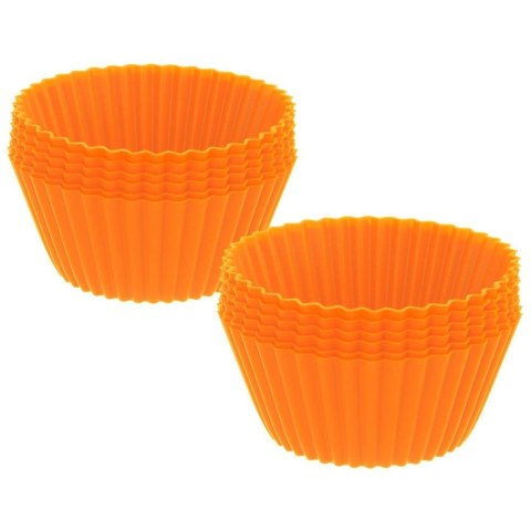 Forma silikonowa do pieczenia muffinek babeczek na muffinki foremki 12 sztuk Grupa Orion Sp. z o.o.