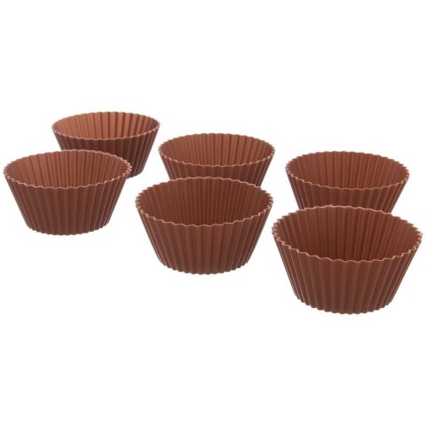 Forma silikonowa do pieczenia muffinek babeczek na muffinki silikonowa foremki 6 sztuk Grupa Orion Sp. z o.o. Forma silikonowa do pieczenia muffinek babeczek na muffinki silikonowa foremki 6 sztuk Grupa Orion Sp. z o.o.