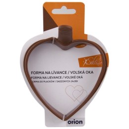 Forma silikonowa do sadzonych jajek na jajko na patelnie serce Grupa Orion Sp. z o.o.
