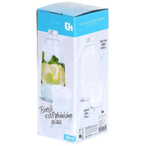Karafka ze szklanką szklana 1 l + 220 ml 2 el. Grupa Orion Sp. z o.o. Karafka ze szklanką szklana 1 l + 220 ml 2 el. Grupa Orion Sp. z o.o.