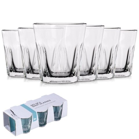 Kieliszki do wódki szklane 40 ml 6 szt. Grupa Orion Sp. z o.o. Kieliszki do wódki szklane 40 ml 6 szt. Grupa Orion Sp. z o.o.