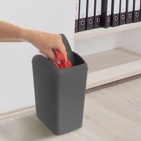 Kosz na śmieci plastikowy szary 5 l Grupa Orion Sp. z o.o. Kosz na śmieci plastikowy szary 5 l Grupa Orion Sp. z o.o.