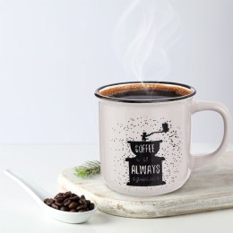 Kubek ceramiczny z uchem do kawy herbaty 370 ml Grupa Orion Sp. z o.o.