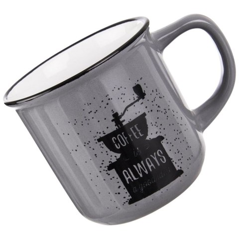 Kubek ceramiczny z uchem do kawy herbaty 370 ml Grupa Orion Sp. z o.o. Kubek ceramiczny z uchem do kawy herbaty 370 ml Grupa Orion Sp. z o.o.